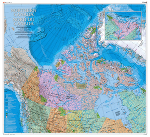 New Atlas of Canada Map featuring the Canadian North – Canadian GIS & Geomatics