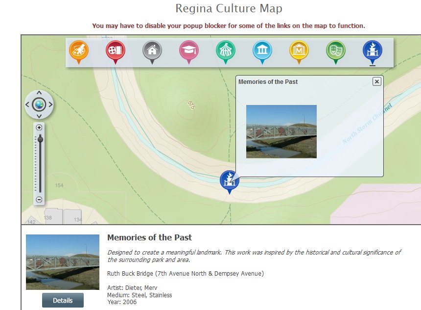 Regina Online Culture Map 