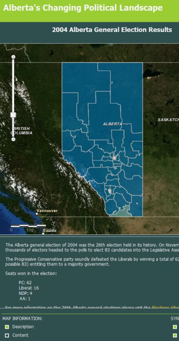 Alberta's changing political web map 