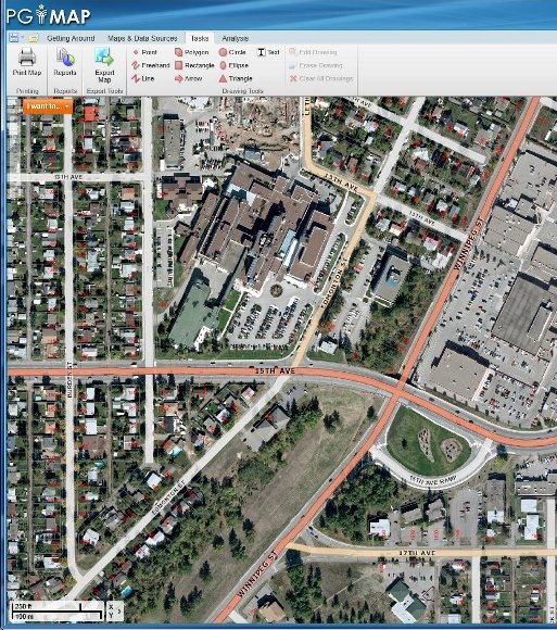 Aerial Photo - The City of Prince George PGMap online Application