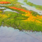 3D map of Nova Scotia