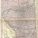 Alberta 1921 map