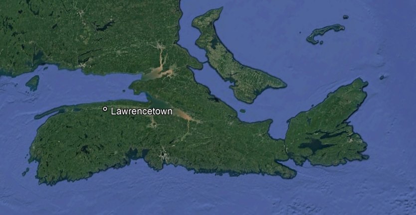 COGS - Lawrencetown - Map
