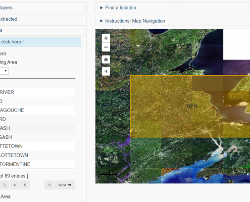 Canadian Geospatial Data Extraction Tool - Define your geographic area