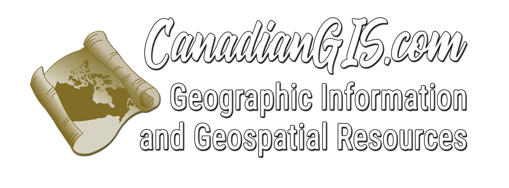 CanadianGIS.com - Canadian geographic information and geospatial resources