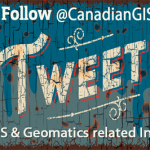 Follow CanadianGIS on Twitter for GIS and Geomatics related info