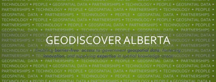 GeoDiscover Alberta GeoDiscover Alberta