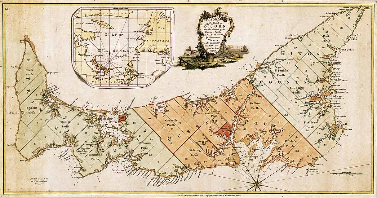 Historic Map of Prince Edward Island
