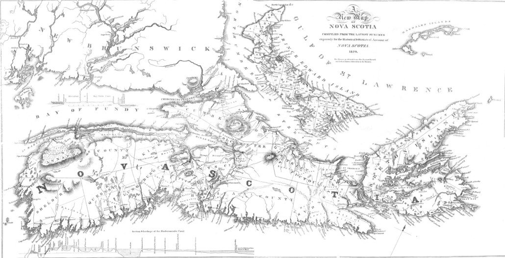 Historical Maps of Nova Scotia