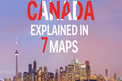 Maps‬ that show How Important Canada is