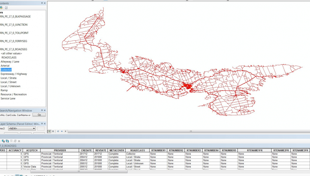 National Road Network (NRN) Data