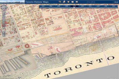 Online Toronto Historic Maps comparison tool