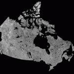 RADARSAT mosaic of Canada