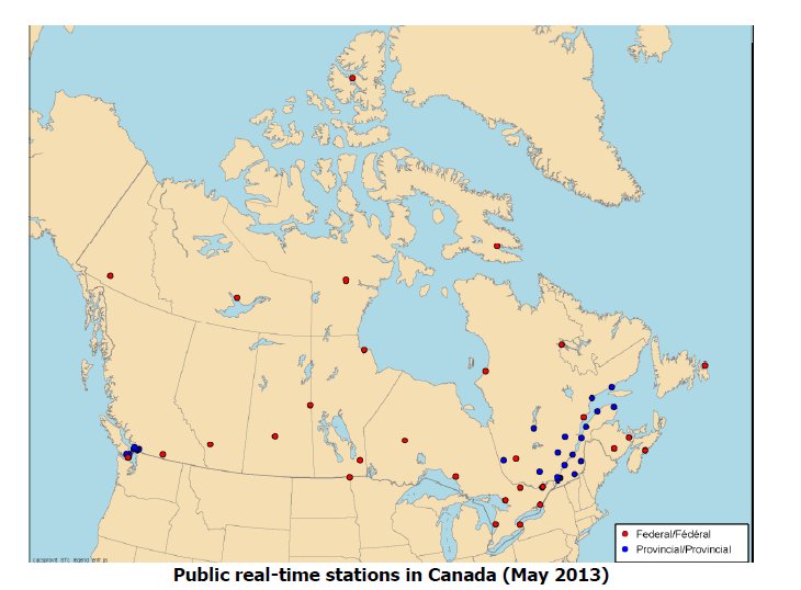 Public Real Time Networks in Canada for RTK Surveying