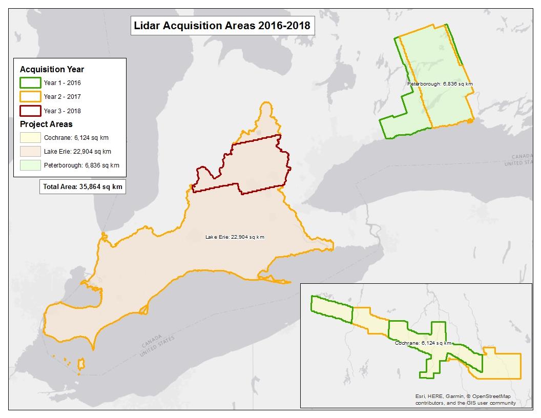 Southern Ontario Lidar Points