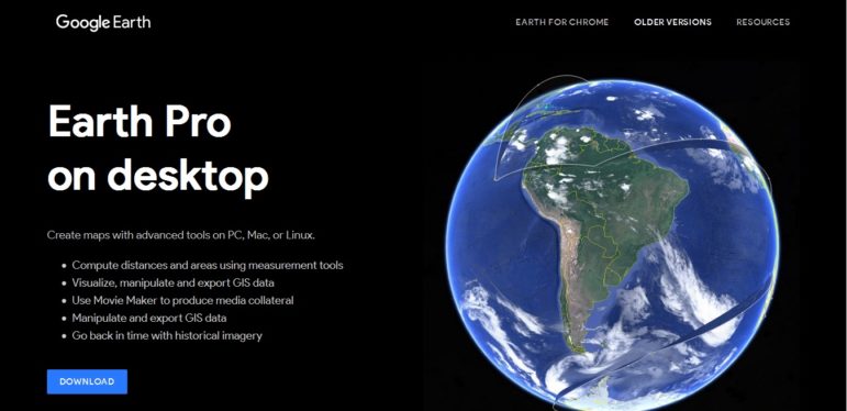 Download Google Earth Pro for Free