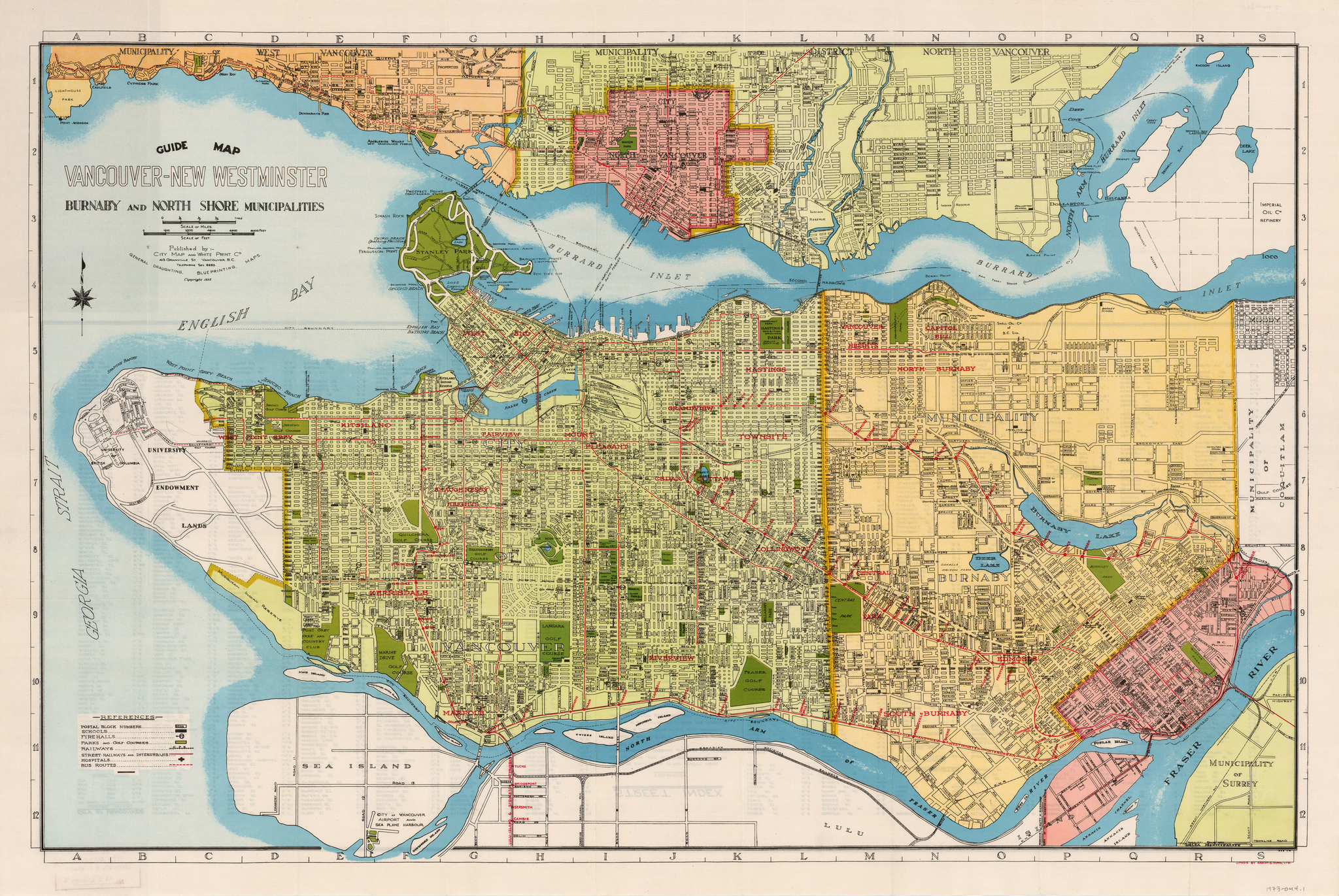 Vancouver Map